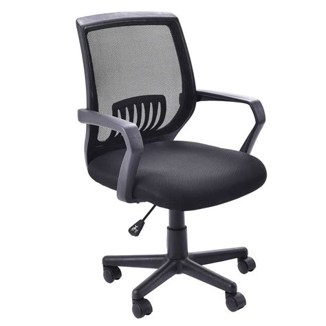modern ergonomic mid  mesh computer office chair desk task task