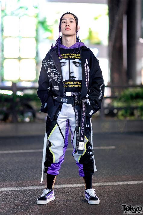 Bunker Tokyo Russian Streetwear Style W Purple Braids