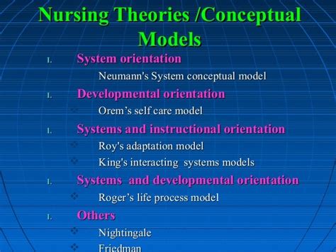 theoretical framework  nursing process elements approaches