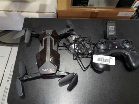 propel flex  compact folding drone  hd camera   box sold