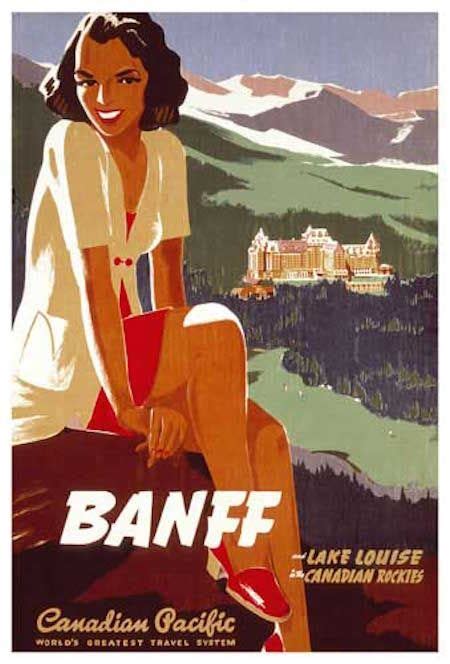 vintage travel to do list fairmont chateau lake louise vintage travel posters travel posters