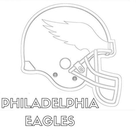 philadelphia eagles coloring pages helmet coloring pages