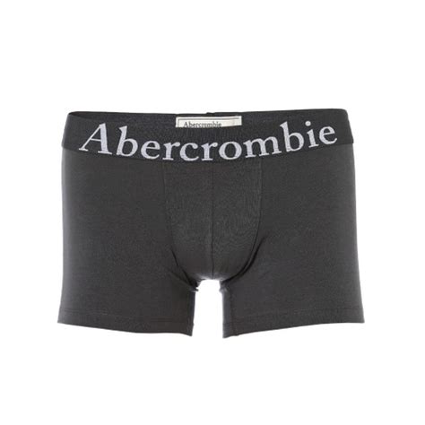 Cueca Boxer Abercrombie And Fitch Clear Gry Short Em Promoção Ofertas