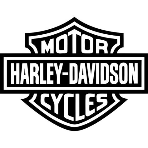 harley davidson bar  shield decal