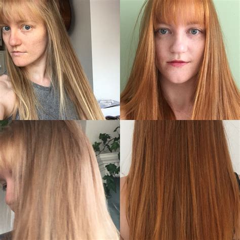 Henna Hair Results On A Natural Ginger Trying To Combat Fading Over