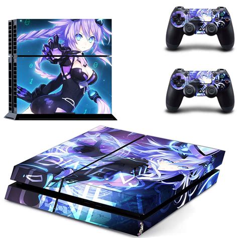 anime girl ps skin decal  console  controllers