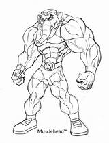 Coloringhome Muscles sketch template