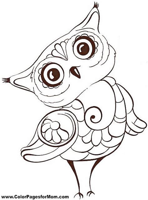 owl coloring page  owl coloring pages owls drawing coloring pages
