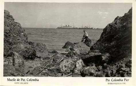 Bendav Postcards Colombia Puerto Colombia Muelle Pier