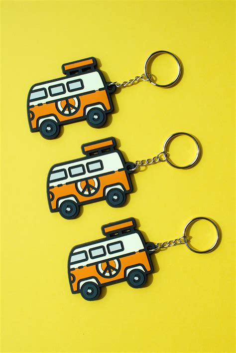 custom rubber pvc keychains valley cruise press