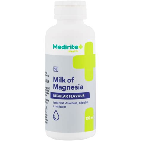 medirite pharmacy original magnesium milk ml heartburn