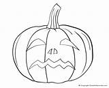 Pumpkin Coloring Halloween Face Pages Gourd Drawing Faces Printable Silly Colouring Scary Blank Color Pumpkins Creepy Getdrawings Funny Getcolorings Liberal sketch template