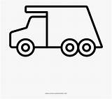 Coloring Garbage Truck Pickup Toy Kindpng sketch template