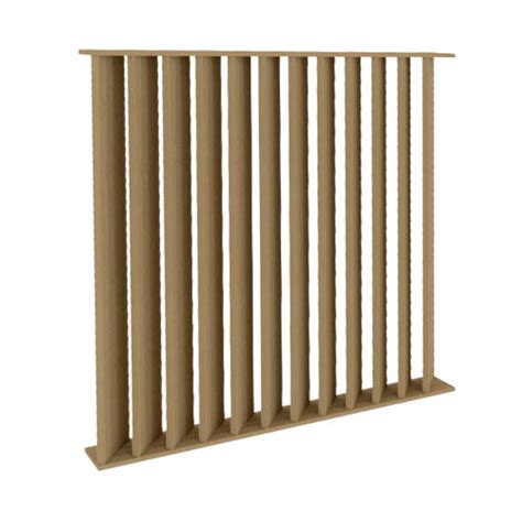 timber  slat wall  linear meter room dividers   office