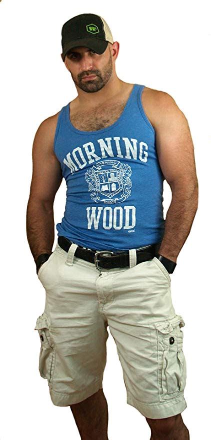 Morning Wood Mens Tops Sexy Men Hot Guys