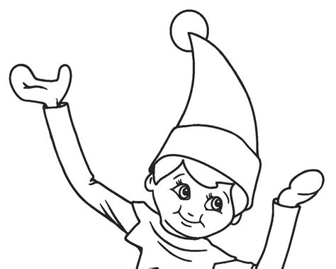 santa  elf coloring pages zsksydny coloring pages