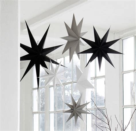 large paper star decoration  idyll home notonthehighstreetcom
