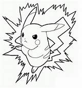 Pikachu Coloring Pages Printable Pokemon Baby Cute Kids sketch template