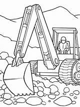 Kolorowanki Maszyny Budowlane Excavator Wydrukuj Kolorowankę Wydruku Koparki sketch template