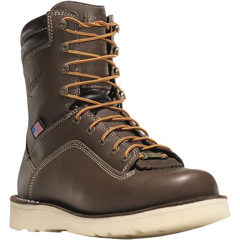 danner mens quarry usa waterproof  wedge alloy toe work boots  work boots