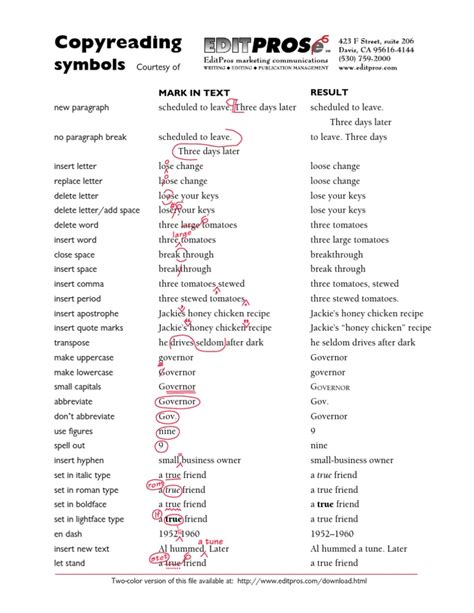 copy reading symbols  letter case linguistics