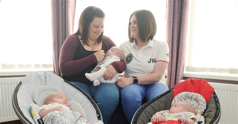 meet the same sex couple both called laura and their newborn