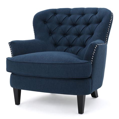tafton tufted oversized fabric club chair  christopher knight home living room style living