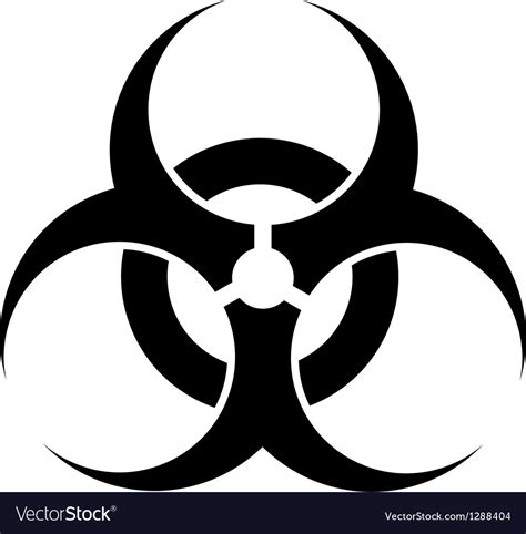 biohazard logo vector