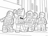 Lego Coloring Batman Pages Movie Kids sketch template