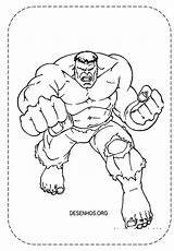 Colorir Hulk Vocês Trouxemos Imprima Hoje sketch template