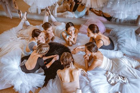 the seven ballerinas against ballet bar by volodymyr melnyk on 500px