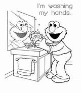 Washing Hands Flu sketch template