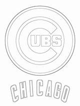 Cubs Coloring Chicago Pages Logo Printable Mlb Baseball Bears Color Print Logos Sheet Sport Tennessee Titans Mets Sports Supercoloring Dodgers sketch template
