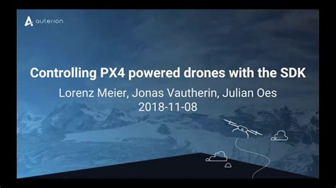 webinar controlling px powered drones   sdk youtube