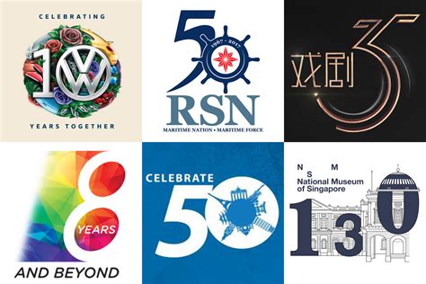 anniversary designs   branding singapore