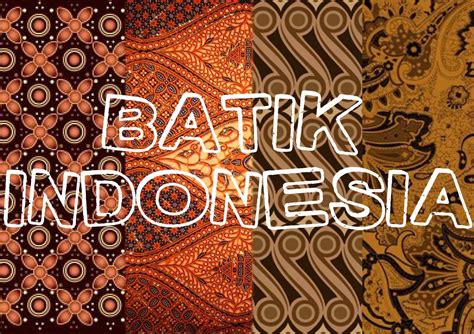 batik indonesia   patenkan