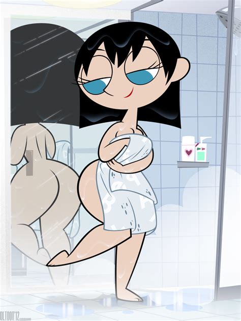 rule 34 ass bathroom black hair blue eyess breasts