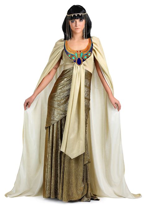 golden cleopatra costume for women