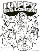 Coloring Halloween Contest sketch template