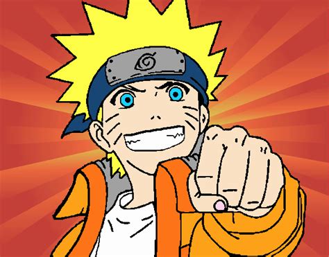 dibujo de naruto alegre pintado por en el día 22 12 21 a