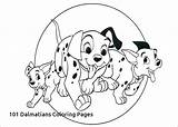 Coloring Pages Dalmations Getcolorings sketch template