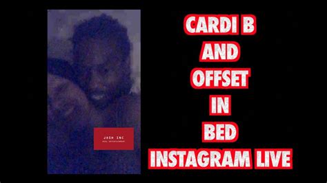 Cardi B And Offset In Bed On Instagram Live Youtube