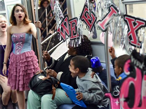 Watch A Surprise Sweet 16 Party Happen On The Subway