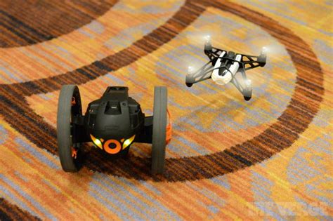 parrot reveals  affordable flying drone   wheeler built