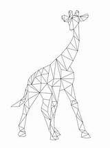 Geometrische Giraf Vormen Kleurplaat Ausmalbilder Formen Malvorlage Tekeningen Kleurplaten Stimmen Ausmalbild Stemmen sketch template