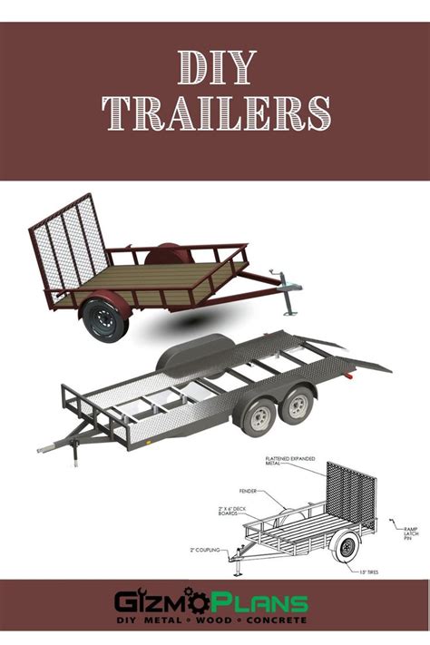 diy utility trailer   diy utility trailer diy trailer utility trailer