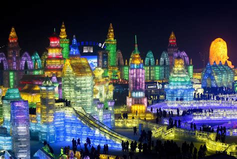 harbin international ice  snow festival opens  business nbc news