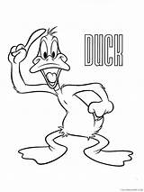 Daffy Duck Coloring4free sketch template