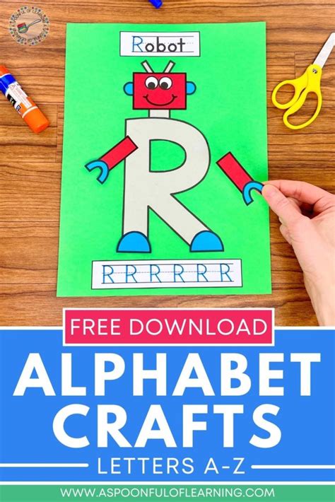 alphabet craft cut  glue activity lupongovph