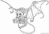 Monster Coloring Pages Scary Creepy Getcolorings Color Printable sketch template